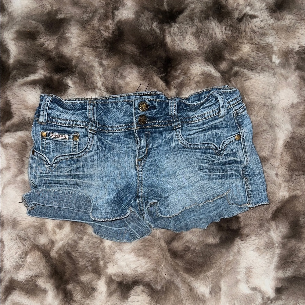 y2k mini low rise short shorts